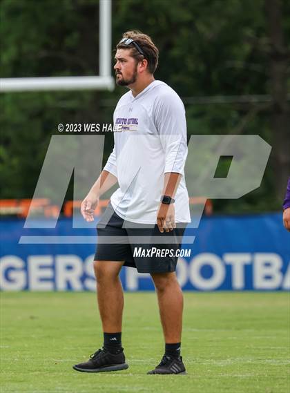 Thumbnail 3 in Melrose vs Desoto Central (U of Memphis 7v7) photogallery.