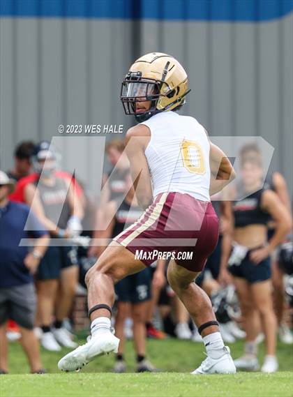 Thumbnail 1 in Melrose vs Desoto Central (U of Memphis 7v7) photogallery.