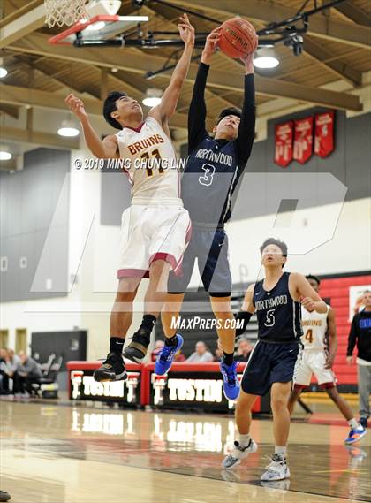Thumbnail 1 in Woodrow Wilson vs. Northwood (Tustin Holiday Classic) photogallery.