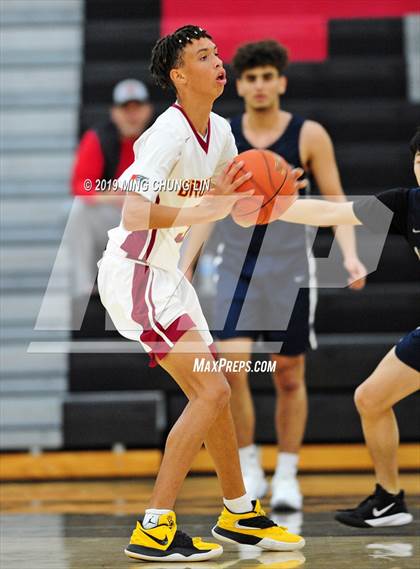 Thumbnail 1 in Woodrow Wilson vs. Northwood (Tustin Holiday Classic) photogallery.