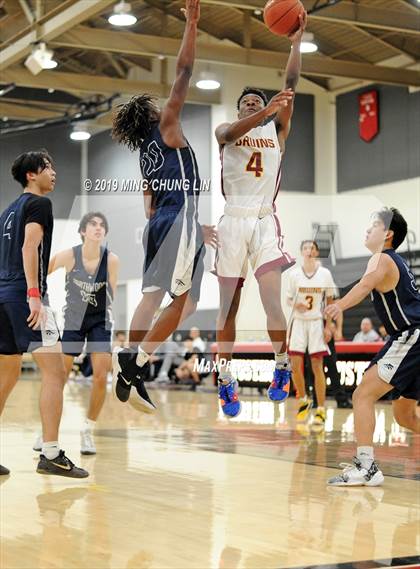 Thumbnail 1 in Woodrow Wilson vs. Northwood (Tustin Holiday Classic) photogallery.