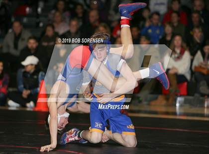 Thumbnail 3 in Suffolk County High School League IV Wrestling Finals photogallery.