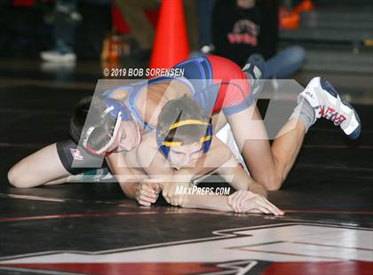 Thumbnail 2 in Suffolk County High School League IV Wrestling Finals photogallery.