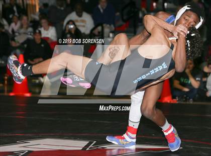 Thumbnail 3 in Suffolk County High School League IV Wrestling Finals photogallery.