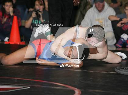 Thumbnail 1 in Suffolk County High School League IV Wrestling Finals photogallery.