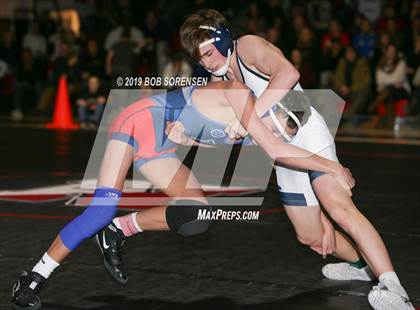 Thumbnail 3 in Suffolk County High School League IV Wrestling Finals photogallery.