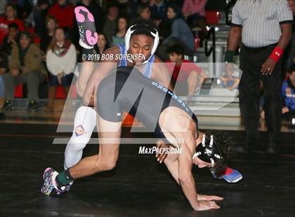 Thumbnail 2 in Suffolk County High School League IV Wrestling Finals photogallery.