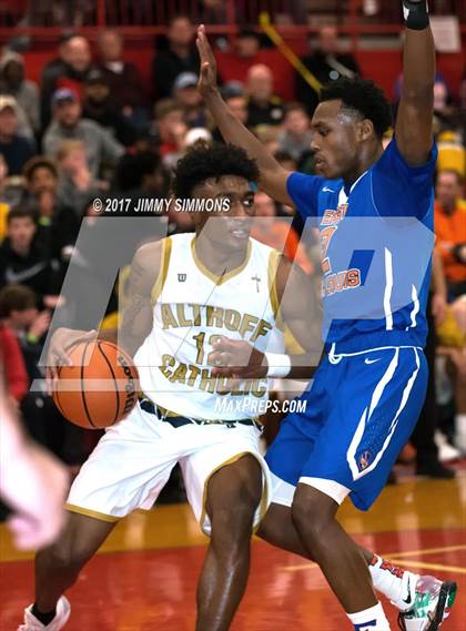 Thumbnail 3 in Althoff Catholic vs. East St. Louis photogallery.