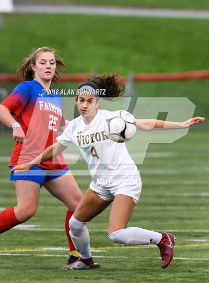 Thumbnail 1 in Victor Central @ Fairport (Section 5 Quarterfinal Playoff) photogallery.