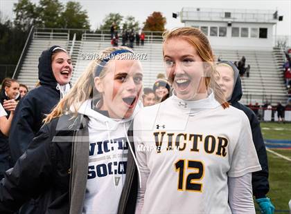 Thumbnail 2 in Victor Central @ Fairport (Section 5 Quarterfinal Playoff) photogallery.