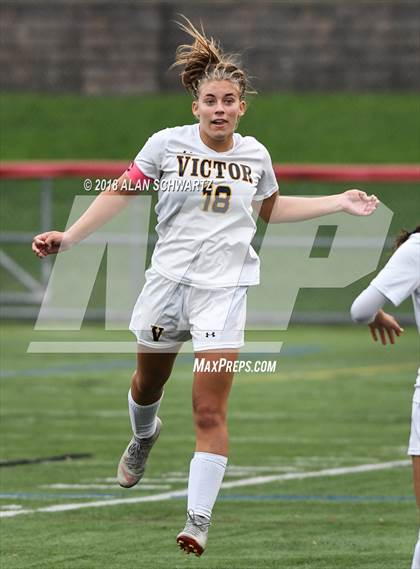 Thumbnail 3 in Victor Central @ Fairport (Section 5 Quarterfinal Playoff) photogallery.