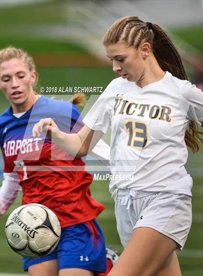 Thumbnail 1 in Victor Central @ Fairport (Section 5 Quarterfinal Playoff) photogallery.