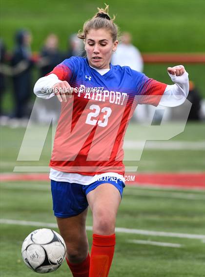 Thumbnail 3 in Victor Central @ Fairport (Section 5 Quarterfinal Playoff) photogallery.