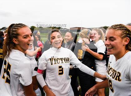 Thumbnail 1 in Victor Central @ Fairport (Section 5 Quarterfinal Playoff) photogallery.