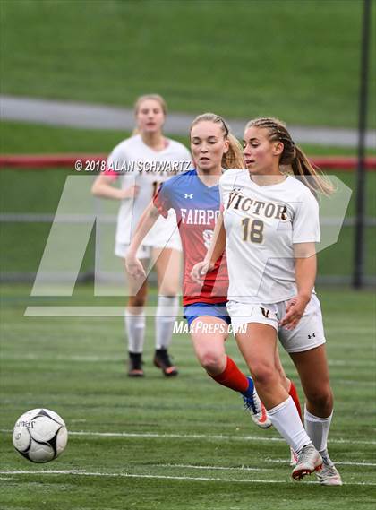 Thumbnail 1 in Victor Central @ Fairport (Section 5 Quarterfinal Playoff) photogallery.