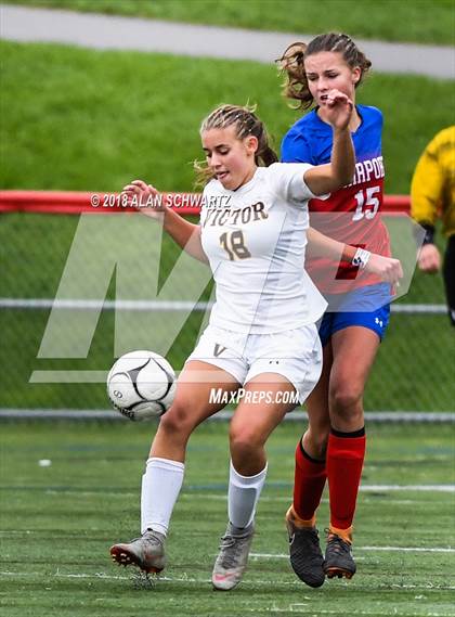 Thumbnail 3 in Victor Central @ Fairport (Section 5 Quarterfinal Playoff) photogallery.