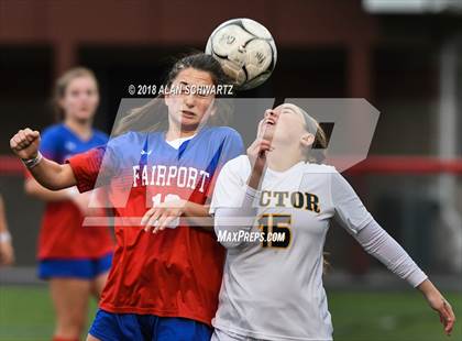 Thumbnail 1 in Victor Central @ Fairport (Section 5 Quarterfinal Playoff) photogallery.