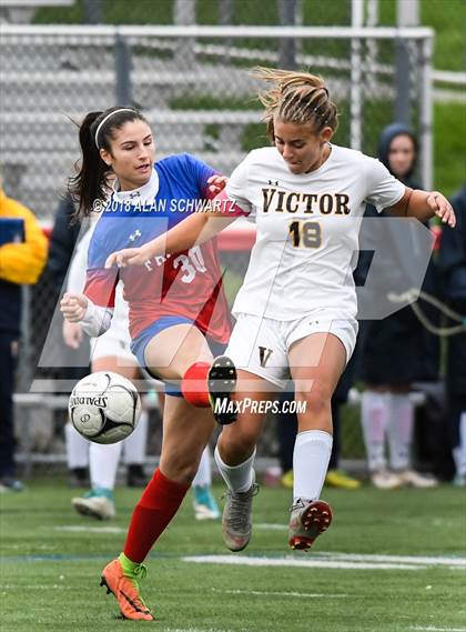 Thumbnail 3 in Victor Central @ Fairport (Section 5 Quarterfinal Playoff) photogallery.