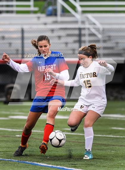 Thumbnail 2 in Victor Central @ Fairport (Section 5 Quarterfinal Playoff) photogallery.