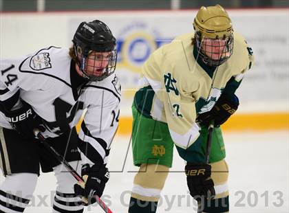 Thumbnail 2 in Notre Dame-West Haven vs. Xavier (West Haven Christmas Tournament) photogallery.