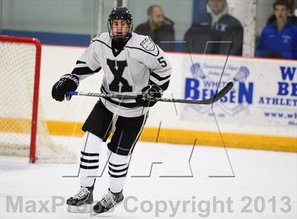 Thumbnail 1 in Notre Dame-West Haven vs. Xavier (West Haven Christmas Tournament) photogallery.