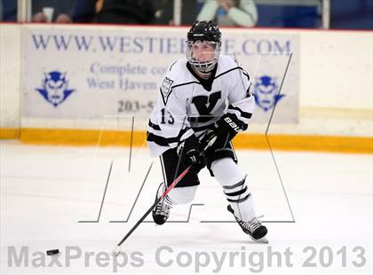 Thumbnail 3 in Notre Dame-West Haven vs. Xavier (West Haven Christmas Tournament) photogallery.