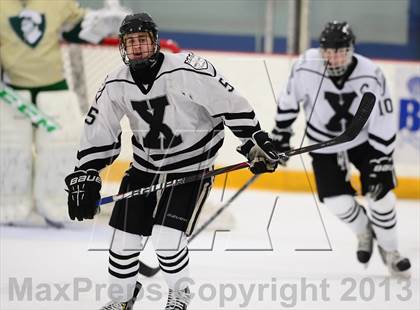 Thumbnail 1 in Notre Dame-West Haven vs. Xavier (West Haven Christmas Tournament) photogallery.