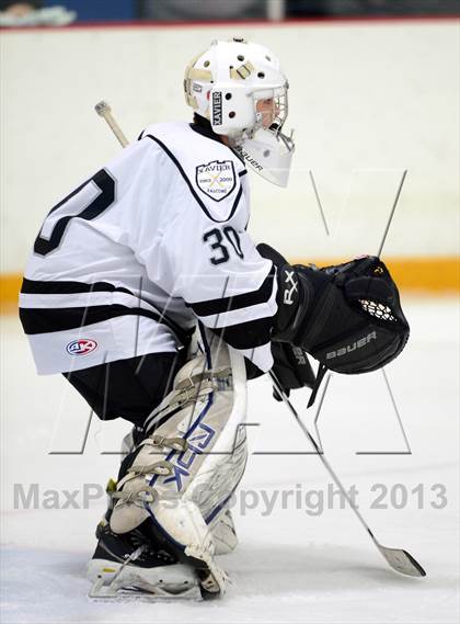 Thumbnail 3 in Notre Dame-West Haven vs. Xavier (West Haven Christmas Tournament) photogallery.
