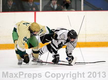 Thumbnail 1 in Notre Dame-West Haven vs. Xavier (West Haven Christmas Tournament) photogallery.