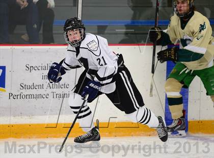 Thumbnail 1 in Notre Dame-West Haven vs. Xavier (West Haven Christmas Tournament) photogallery.