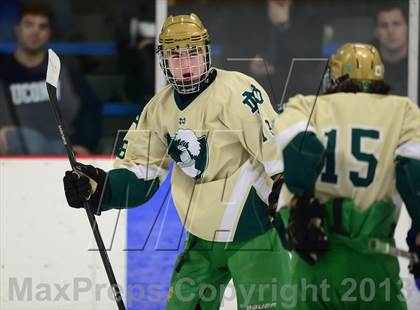 Thumbnail 1 in Notre Dame-West Haven vs. Xavier (West Haven Christmas Tournament) photogallery.