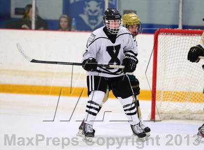 Thumbnail 1 in Notre Dame-West Haven vs. Xavier (West Haven Christmas Tournament) photogallery.