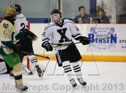 Thumbnail 3 in Notre Dame-West Haven vs. Xavier (West Haven Christmas Tournament) photogallery.