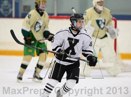 Thumbnail 2 in Notre Dame-West Haven vs. Xavier (West Haven Christmas Tournament) photogallery.