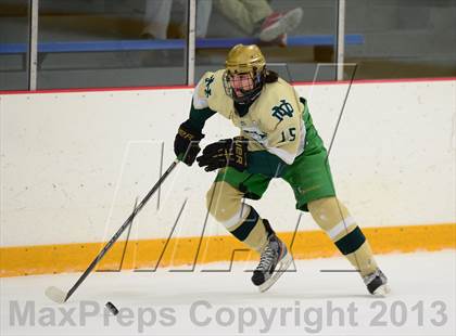 Thumbnail 1 in Notre Dame-West Haven vs. Xavier (West Haven Christmas Tournament) photogallery.