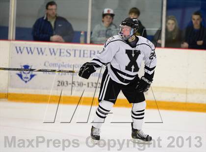 Thumbnail 2 in Notre Dame-West Haven vs. Xavier (West Haven Christmas Tournament) photogallery.