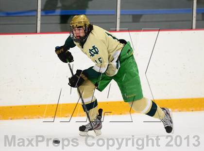 Thumbnail 3 in Notre Dame-West Haven vs. Xavier (West Haven Christmas Tournament) photogallery.