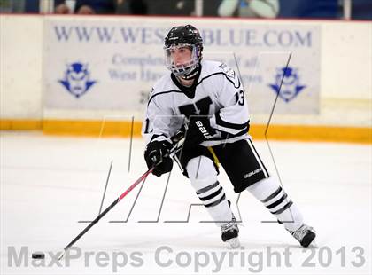 Thumbnail 1 in Notre Dame-West Haven vs. Xavier (West Haven Christmas Tournament) photogallery.