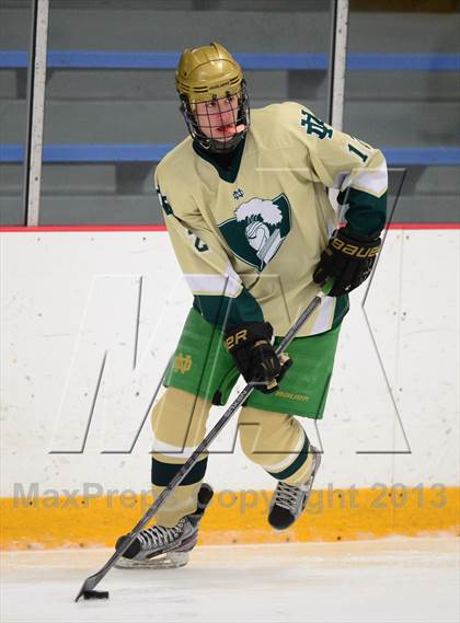 Thumbnail 1 in Notre Dame-West Haven vs. Xavier (West Haven Christmas Tournament) photogallery.