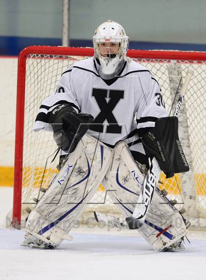 Thumbnail 2 in Notre Dame-West Haven vs. Xavier (West Haven Christmas Tournament) photogallery.