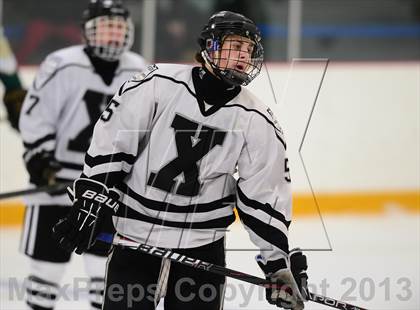 Thumbnail 2 in Notre Dame-West Haven vs. Xavier (West Haven Christmas Tournament) photogallery.