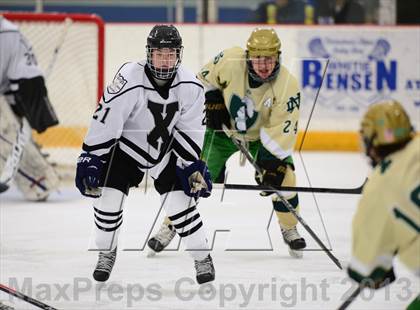 Thumbnail 1 in Notre Dame-West Haven vs. Xavier (West Haven Christmas Tournament) photogallery.