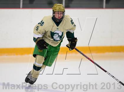 Thumbnail 2 in Notre Dame-West Haven vs. Xavier (West Haven Christmas Tournament) photogallery.