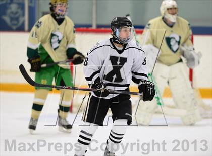 Thumbnail 1 in Notre Dame-West Haven vs. Xavier (West Haven Christmas Tournament) photogallery.