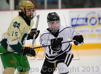 Thumbnail 3 in Notre Dame-West Haven vs. Xavier (West Haven Christmas Tournament) photogallery.