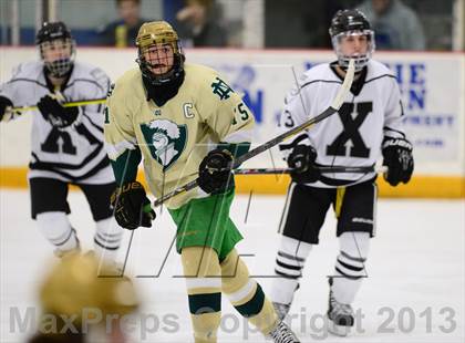 Thumbnail 1 in Notre Dame-West Haven vs. Xavier (West Haven Christmas Tournament) photogallery.
