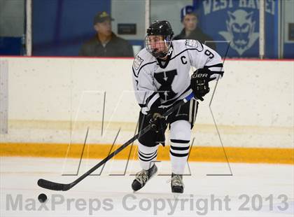 Thumbnail 3 in Notre Dame-West Haven vs. Xavier (West Haven Christmas Tournament) photogallery.