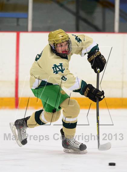 Thumbnail 3 in Notre Dame-West Haven vs. Xavier (West Haven Christmas Tournament) photogallery.