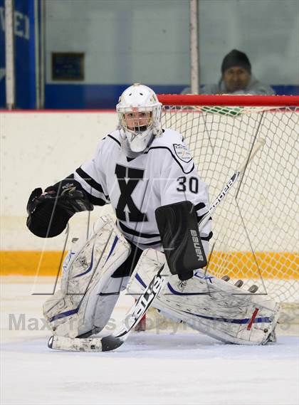 Thumbnail 2 in Notre Dame-West Haven vs. Xavier (West Haven Christmas Tournament) photogallery.