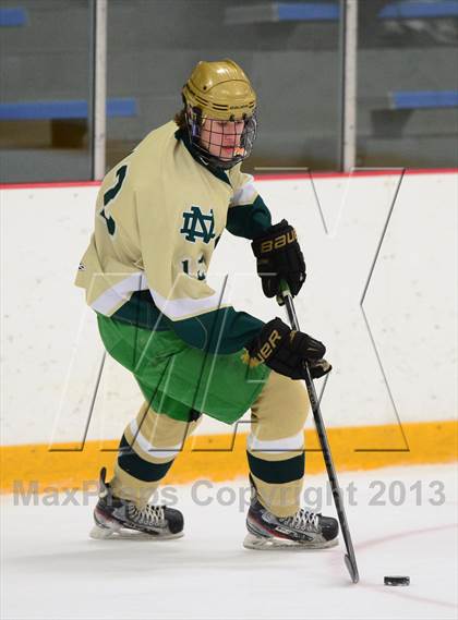 Thumbnail 2 in Notre Dame-West Haven vs. Xavier (West Haven Christmas Tournament) photogallery.